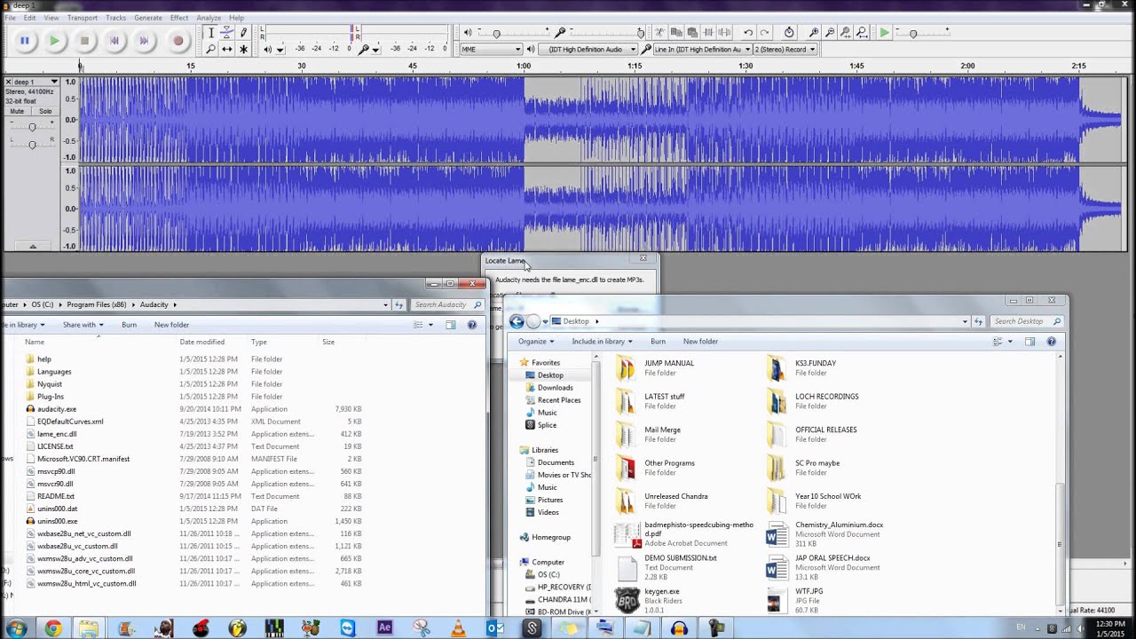 lame enc dll audacity download